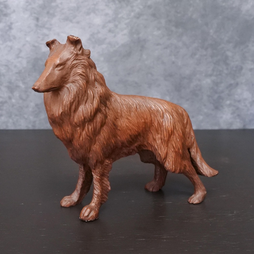 Vintage Rough Collie Lassie Dog Figurine